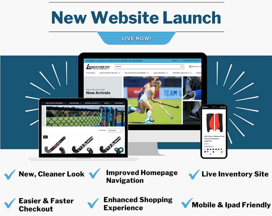 Longstreth Sporting Goods new website